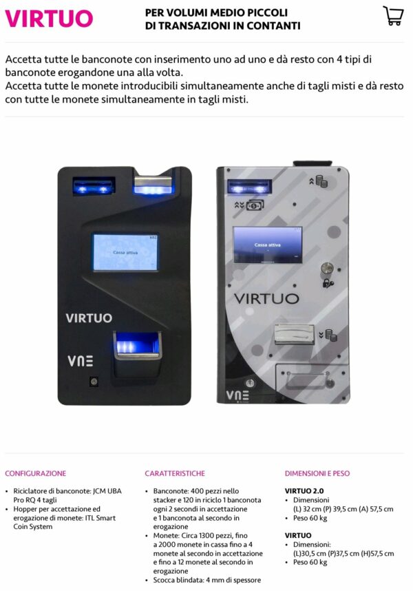 Cassetto Automatico VNE VIRTUO